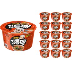 라면왕 김통깨 사발 79g, 16개