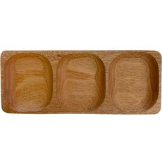 마루이 우드 나눔접시 3칸, 1개