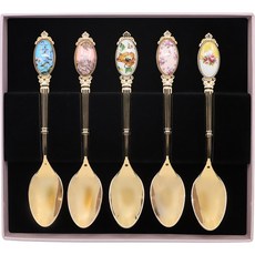 ROYAL ALBERT 100 週年甜點回顧勺架 5 件套 16 cm, 混色, 1組
