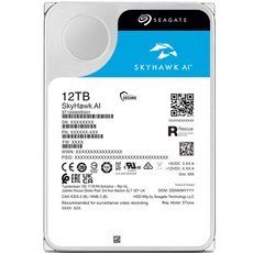 씨게이트 SkyHawk AI 7200 256M HDD, 12TB,