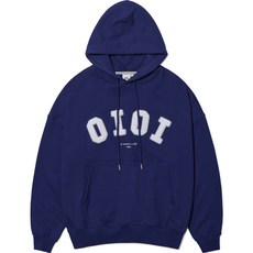 5252BYOIOI 시그니처 부클 후드 티셔츠