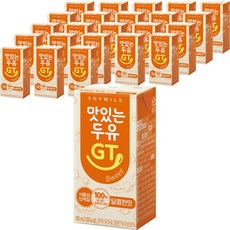 남양 맛있는두유GT 달콤한 맛, 190ml, 24개