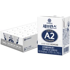 연세유업 세브란스 전용목장 A2단백우유, 125ml, 24개