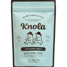 크놀라 솔티드캬라멜 그래놀라 시리얼, 200g, 1개