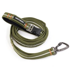  젠틀우프 강아지용 번지 리드 줄, 카키 