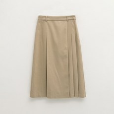 나인 젠느 멀티 플리츠 미디 스커트 SK-4849