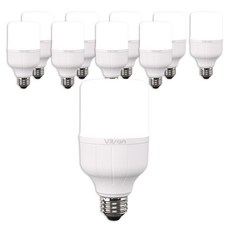 LISHIN Vitson Wonha T-Valve LED燈泡 白色 15W, 晝光色, 10個