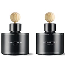 몽때리 세레니테 차량용 디퓨저 120ml, 시트러스라벤더, 2개