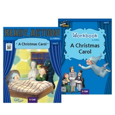 Ready Action 2E 2 : A Christmas Carol Drama Book + Workbook + Free App 세트 전 2권, ALIST