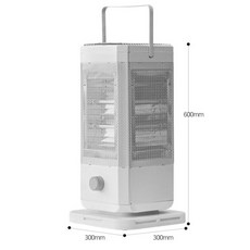 대웅모닝컴 오방향 전기 히터 퓨어화이트 DWH-7700W
