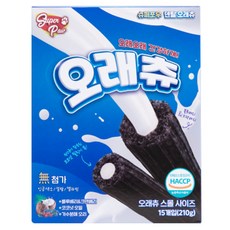 슈퍼포우 강아지 오래츄 덴탈껌, 혼합맛(블루베리/크랜베리), 210g, 1개