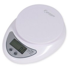 케이페이지 가정용 트레이 디지털 주방저울, 1kg, 혼합색상, KPS-10WH