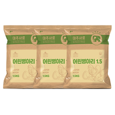 대주 어린병아리 6주령 또는 10주령 병아리사료 Step1, 1.5kg, 3개