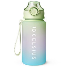 10도씨 트라이탄 레인보우 스포츠 보틀, 그린, 600ml, 1개
