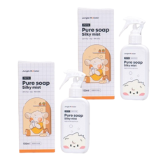 정글몬스터 반려동물 퓨어솝 실키 미스트, 150ml, 2개