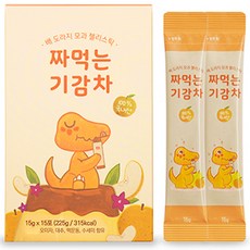 유아용 짜먹는 기감차 배도라지 모과 젤리 스틱 15p