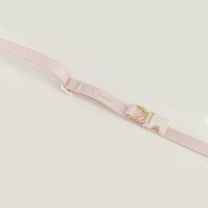리카리카 강아지 코튼 캔디 리드줄, 베이비 핑크, 1개