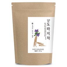 자연지애 껍질째 볶은 도라지차, 여수