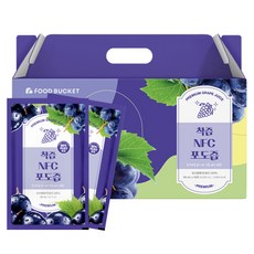푸드버킷 착즙 NFC포도즙 50p, 90ml, 1개 1개, 4.5L