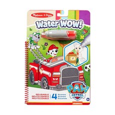 Melissa&Doug 瑪莉莎 旅遊樂水畫冊 含水畫筆, 汪汪隊毛毛