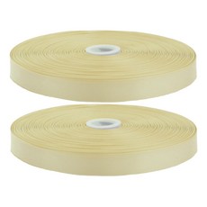 아이엔피 고밀도 공단 리본 10mm, 레모네이드(A005), 90m, 2개