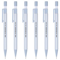 자바펜 헥사곤 샤프 블루, 0.5mm, 6개