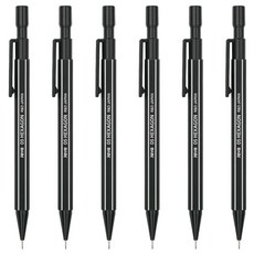 자바펜 헥사곤 샤프 블랙, 0.5mm, 6개