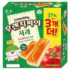 해태제과 후렌치파이 사과 30p 384g 1개