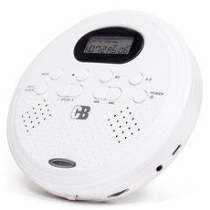 코비 휴대용 MP3 CD플레이어 C타입전원 AA건전지, 화이트, MP-CD567SP