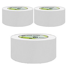 신흥테이프 면테이프 흰색 48mm x 25m, 3개