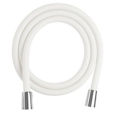네이쳐리빙 마카롱 줄꼬임 물때방지 PVC 샤워기호스 2m, 화이트