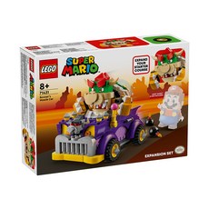 LEGO 樂高 71431 庫巴的高速公路車，超級瑪利歐擴充套裝，體驗高速公路的刺激旅程, 庫巴的高速公路車 Bowser's Muscle Car Expansion Set, 1盒