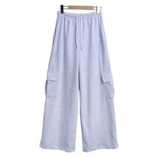 슈가펀 여성용 렌비아 와이드 카고 트레이닝 팬츠