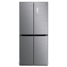 캐리어 모드비 피트인 4도어 양문형 냉장고 427L 방문설치, 실버메탈, MRNF427SPH1