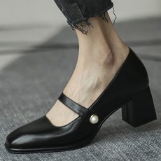 실버스 일상 메리제인 미들힐 5.5cm SV075