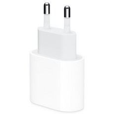 Apple 정품 20W USB-C 전원 어댑터 MUW13KH/A, 화이트, 1개