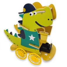 Teachers STEAM Woodrock DIY 小恐龍滑板科學工具套件, 1個