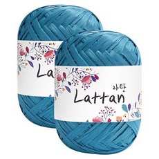 yarna 야나 라탄 라피아실 40g, 27번(반유광), 2개