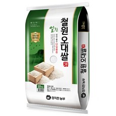 정직한농부 2024년산 햅쌀 철원오대쌀 백미, 10kg, 1개