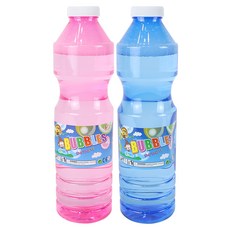 해피플레이 리필액 비누방울 950ml, 랜덤발송, 2개 - 비눗방울리필