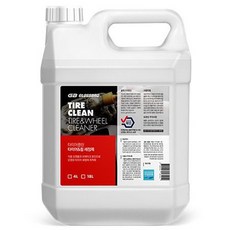 글로스브로 타이어클린 세정제, 1개, 4L