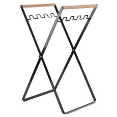 엠케이존 캠핑 철제 봉투 걸이, 블랙, 1개, 1단