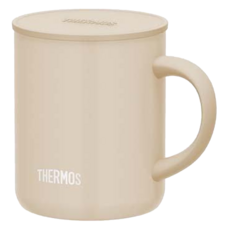 THERMOS 膳魔師 真空保溫馬克杯 JDG-352C 米色 350毫升, 1個