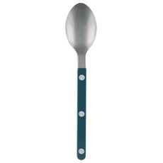 사브르 비스트로 빈티지 솔리드 티스푼, 아쿠아마린, 1개