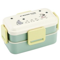 스케이터 휴대용 2단 도시락 600ml PFLW4AG, MyNeighbor, 1개
