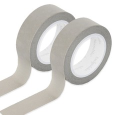 모노라이크 아르떼 마스킹 테이프 15mm x 10m, 518 Ash, 2개