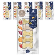 네츄럴코어 강아지 콕치즈, 치즈맛, 65g, 6개