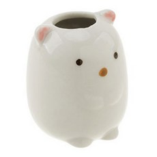 포코이 세라믹 칫솔꽂이, 흰 곰, 1개