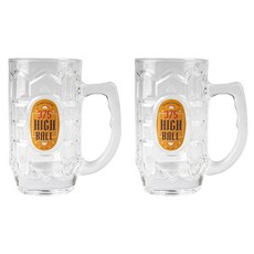 코코리 375 하이볼잔 오렌지 375ml, 2개