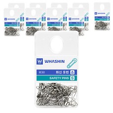 WHASHIN 衣服夾固定夾掛勾包 小 40入, 混色, 10個